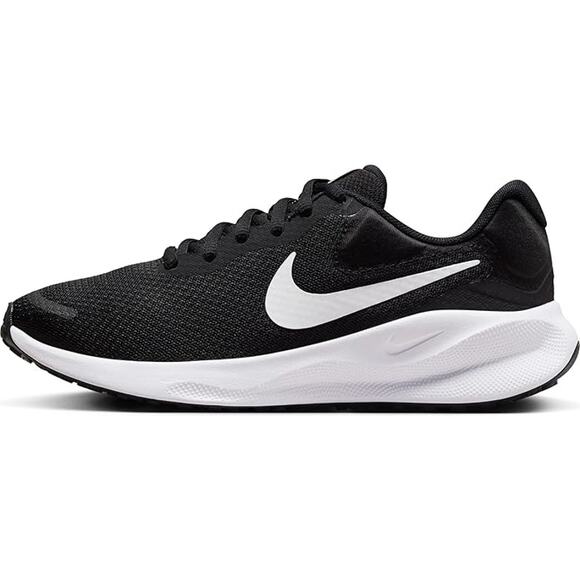 NWT Nike Women's Revolutin 7 Sneaker ,black/white -SZ 11 - Picture 2 of 6